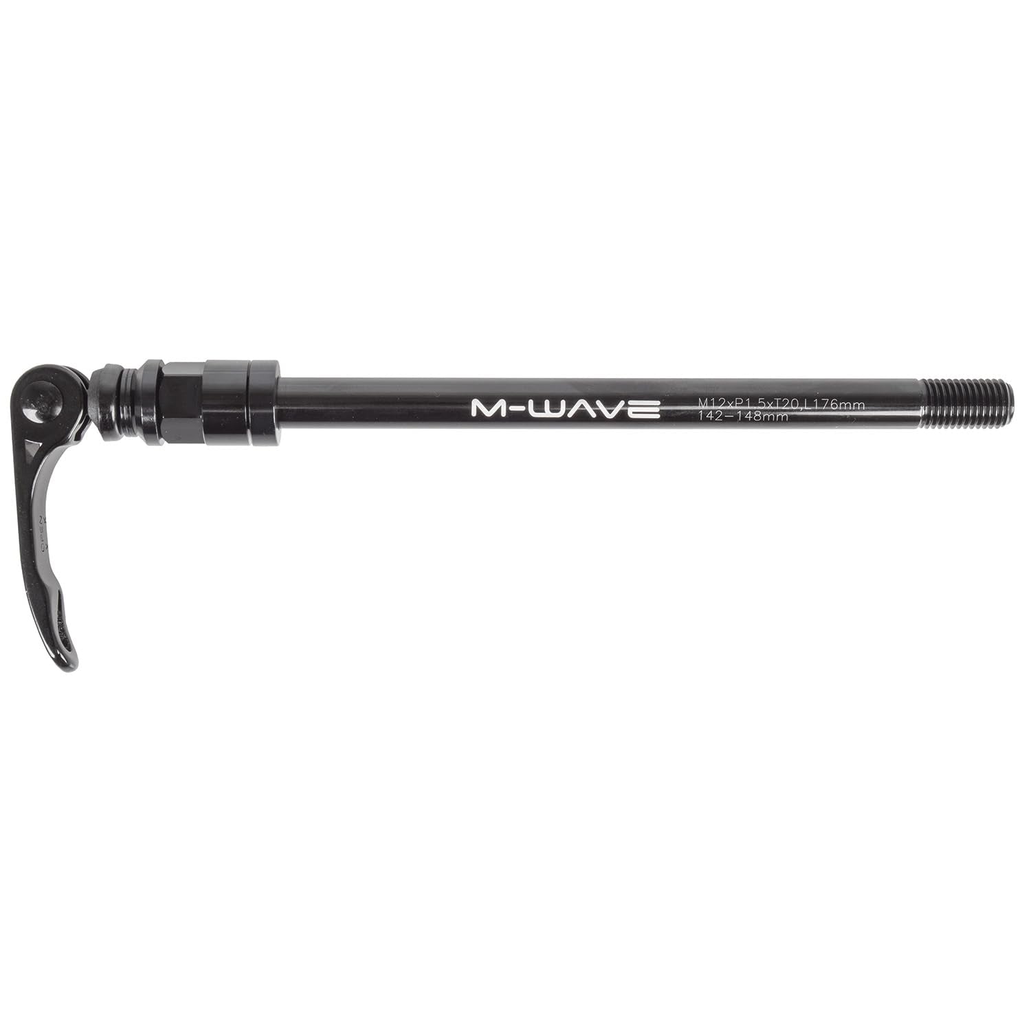 Stalwart Thru Axle With Lever, 15 Mm, Black