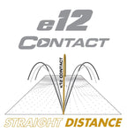 Bridgestone Golf E12 2023 Contact Golf Balls, Red