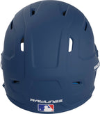 Rawlings Mach 1-Tone Right Batting Helmet W/ Adjustable Face Guard Right Handed Adjustable, Sr, Navy
