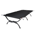 Teton Sports Camping Cot With Patented Pivot Arm - Folding Camping Cot For Car & Tent Camping - Durable Canvas Sleeping Cot - Po