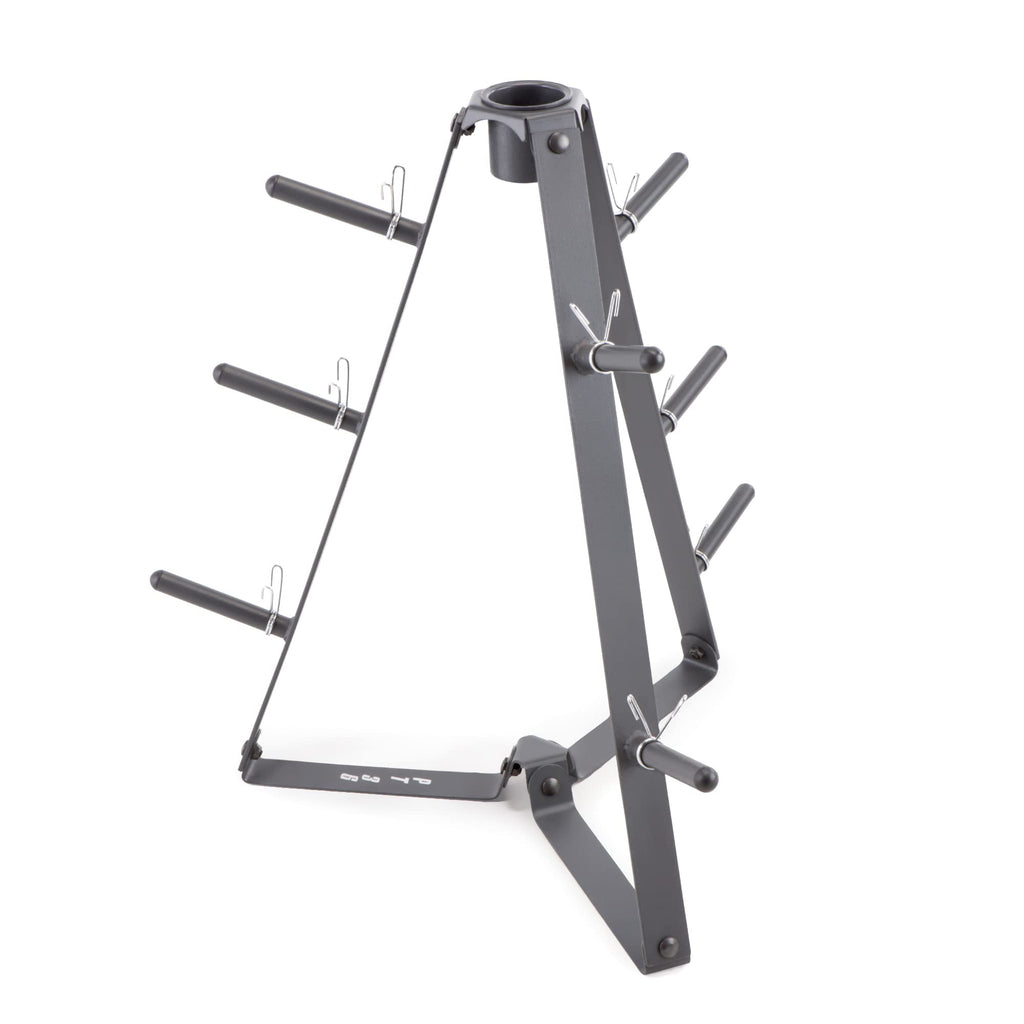 Marcy Plate Tree For Standard Size Weight Plates/Storage Rack For Exercise Weights Pt-36 Dark Grey, 34.00 X 9.00 X 4.00''