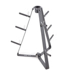Marcy Plate Tree For Standard Size Weight Plates/Storage Rack For Exercise Weights Pt-36 Dark Grey, 34.00 X 9.00 X 4.00''