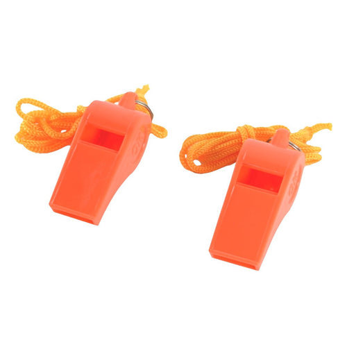 100 Pack Of Survival Emergency Waterproof Whistles