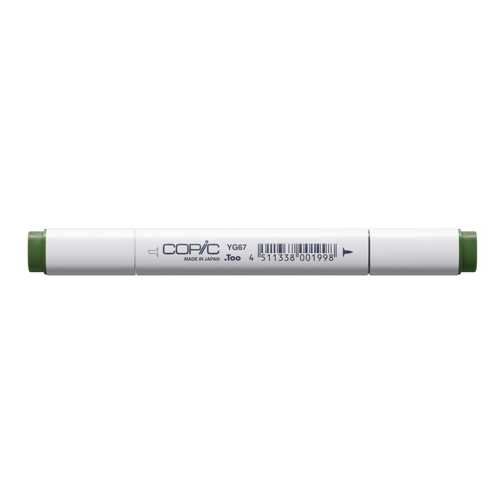 Copic Marker With Replaceable Nib, Yg67-Copic, Moss