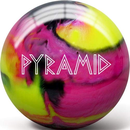 Pyramid Path Bowling Ball (Pink/Yellow/Black, 10 Lb)