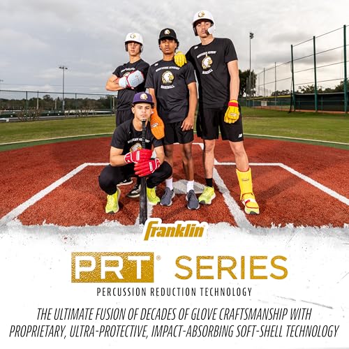 Franklin Sport Baseball + Softball Leg Guard - Prt Series Youth Shin + Foot Shield For Batting - Protective Leg + Ankle Guard Wi