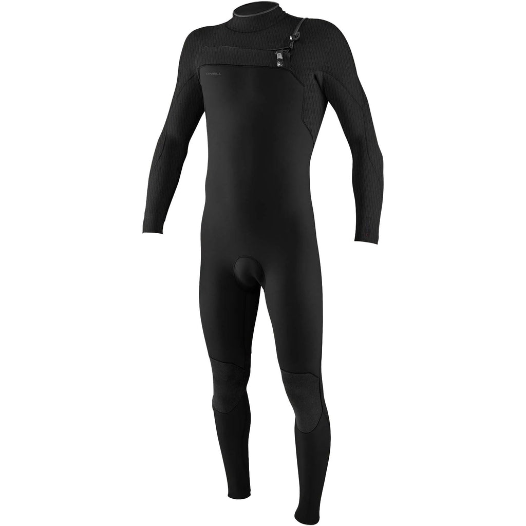 Oneill Hyperfreak 4/3 Mm Chest Zip Full Black/Black Lt (62-64, 180-200 Lbs)