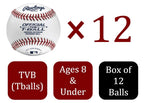 Rawlings  Official T-Balls  Tvb  Youth/6U  12 Count  Sponge Rubber Core  Indoor/Outdoor