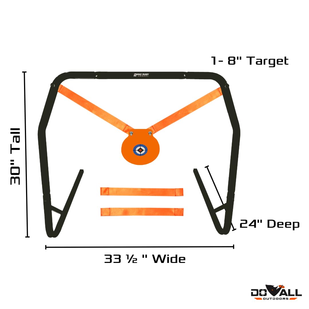 Do All Outdoors High Cal Gong Steel Gong Shooting Target For High Caliber