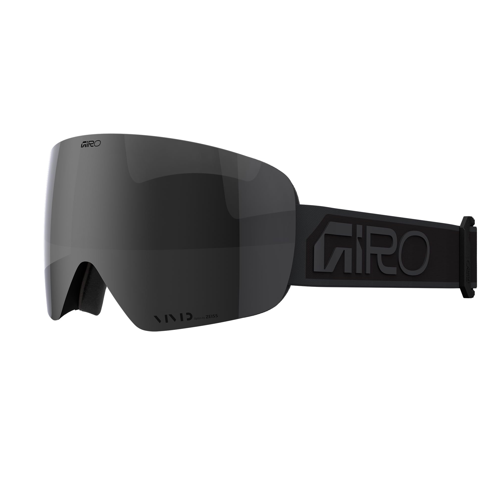 Giro Contour Ski Goggles - Snowboard Goggles for Men, Women, Youth - Black Wordmark - Vivid Jet Black & Vivid Infrared