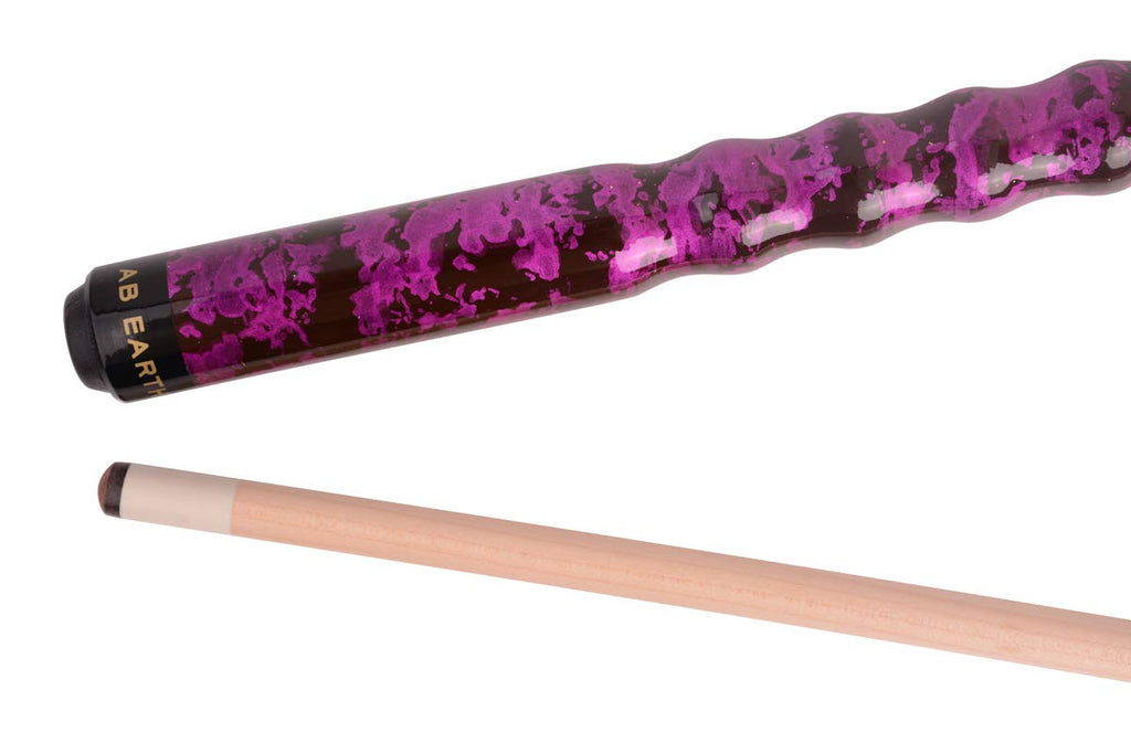 Ab Earth Ergonomic Design 13Mm Tip 58'' Maple Pool Cue Stick Kit With Hard Case (Purple, 21Oz)