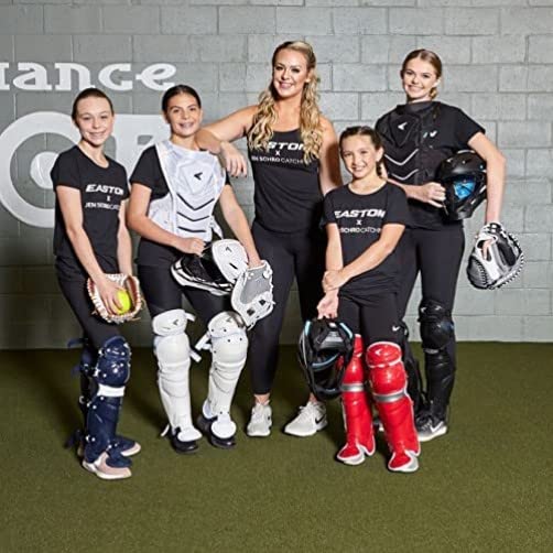 Easton | The Fundamental By Jen Schro Fastpitch Softball Catcher'S Equipment | Box Set | Nocsae Certified | Large Ages 15+ | Cha