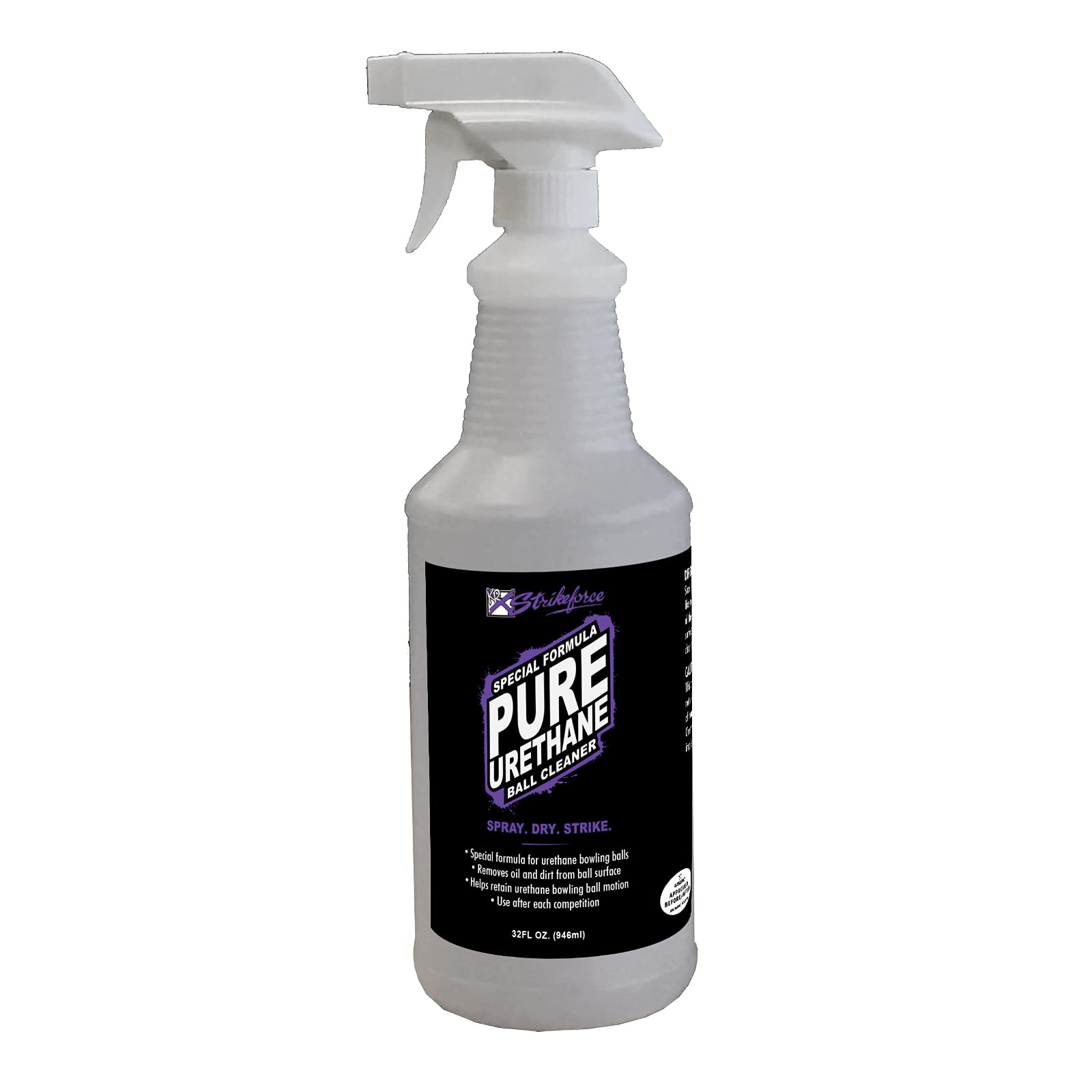 Kr Strikeforce Pure Urethane Bowling Ball Cleaner - 32 Ounce Bottle