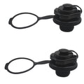OZXNO 2 Pcs Inflatable Boat Air Valve 24mm Plastic Air Valve Caps for Inflatables Towable Tube Plug for Inflatable Raft Boat Kay