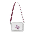 Littlearth South Carolina Fighting Gamecocks NCAA Clear Fanny Fan Purse