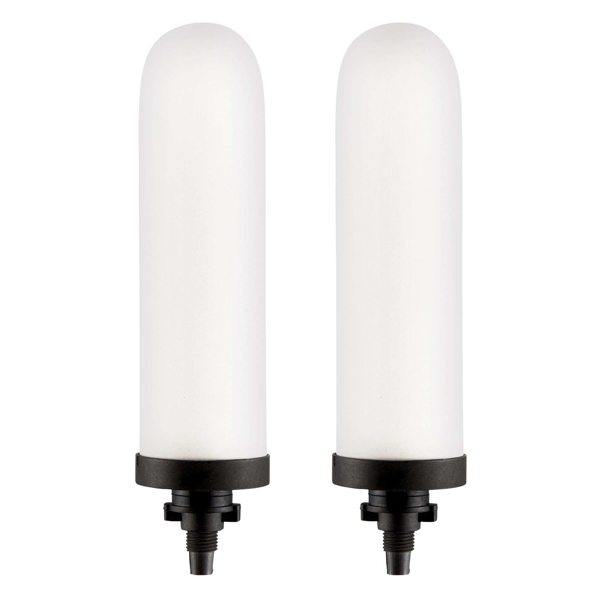 Survivor Filter Ultra Gravity Water Filter Replacement Pack - 2X Ceramic Filter Replacement - Compatible with Big Berkey - Remov