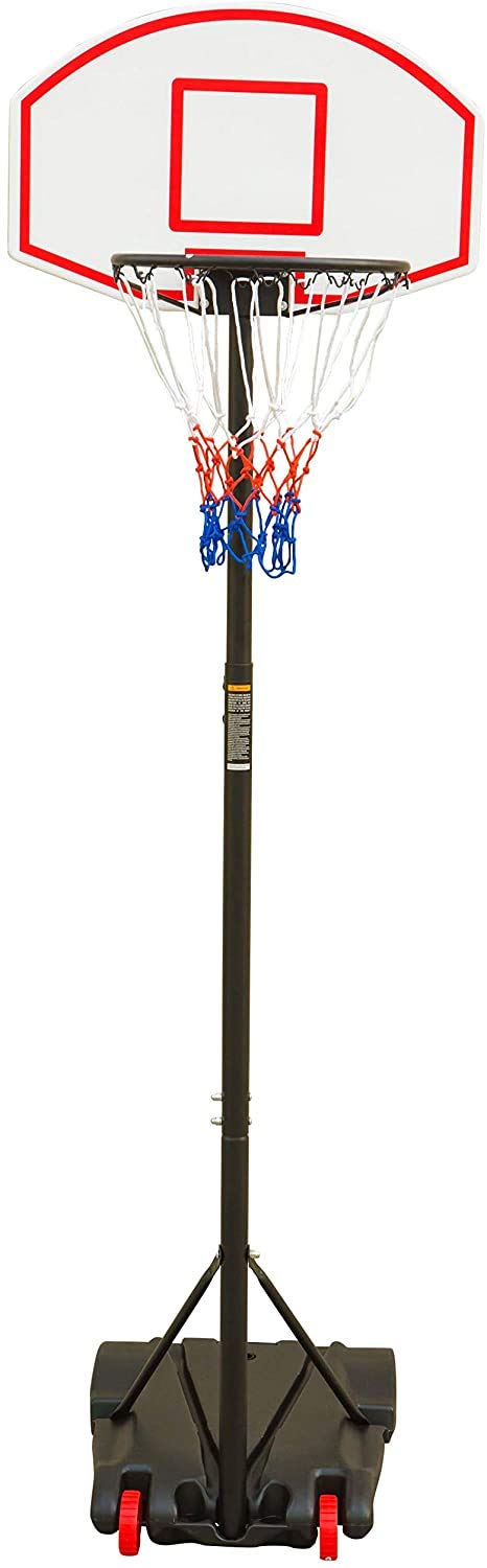 Basketball Hoop For Kids Portable Height-Adjustable 65Ft - 8 Ft] Sports Backboard System Stand Wwheels