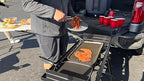 Flame King 200,000 Btu Propane Burner Gas Stove Heavy Duty Turkey Fryer/Camp Cooker, Portable With Stand Great For Outdoor Cooki