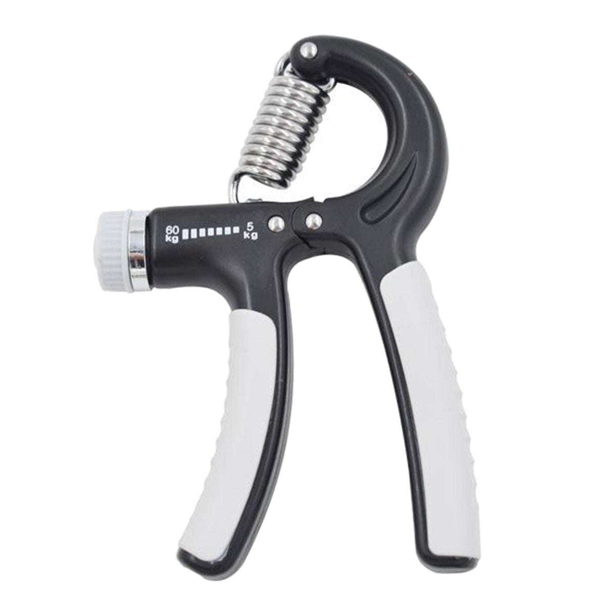 MERISHOPP Hand Grip Strengthener Adjustable Wrist Forearm Gripper Exercise Black Gray
