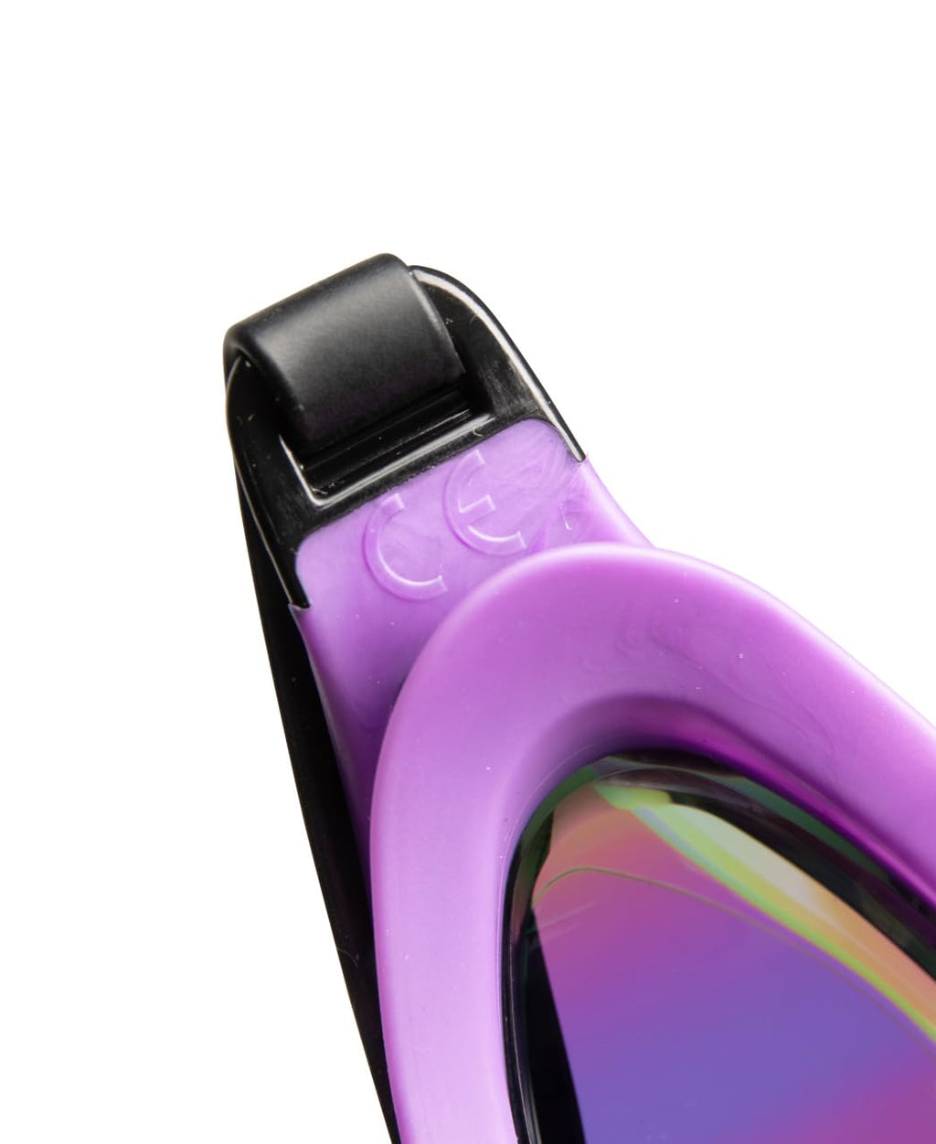 ARENA Unisex Cobra Core Swipe Anti-Fog Racing Swim Goggles for Men and Women Polycarbonate Mirror Lens Competitive Swimmers, Eme