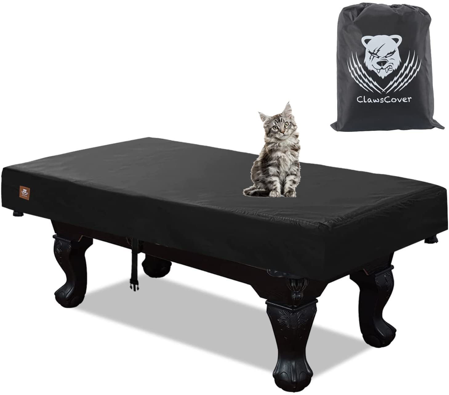 7/8/9 Feet Billiard Pool Table Covers Waterproof Outdoor Indoor Scrathed-Free Polyester Cloth All Season Rain Dust Sun Protectio