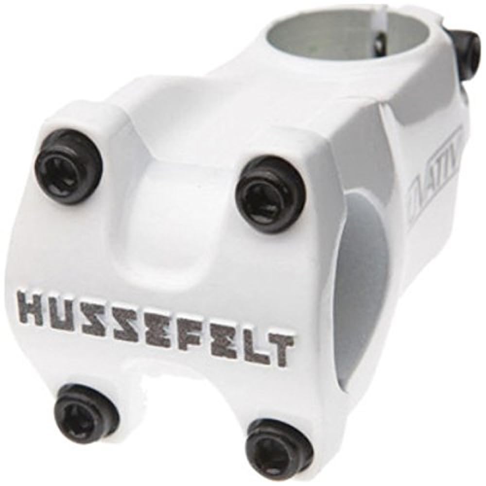 Truvativ Hussefelt Stem 60Mm Clamp 31.8Mm +/-0 Deg 1 1/8 In White Aluminum Mtb