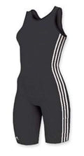 adidas 3 Side Stripes Womens WXL: Black/White