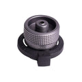 Campingmoon Butane Nozzle Converter, Camping Stove Adapter/Connector, for Nozzle Bottle Type Canister to Screw Type EN417 Lindal