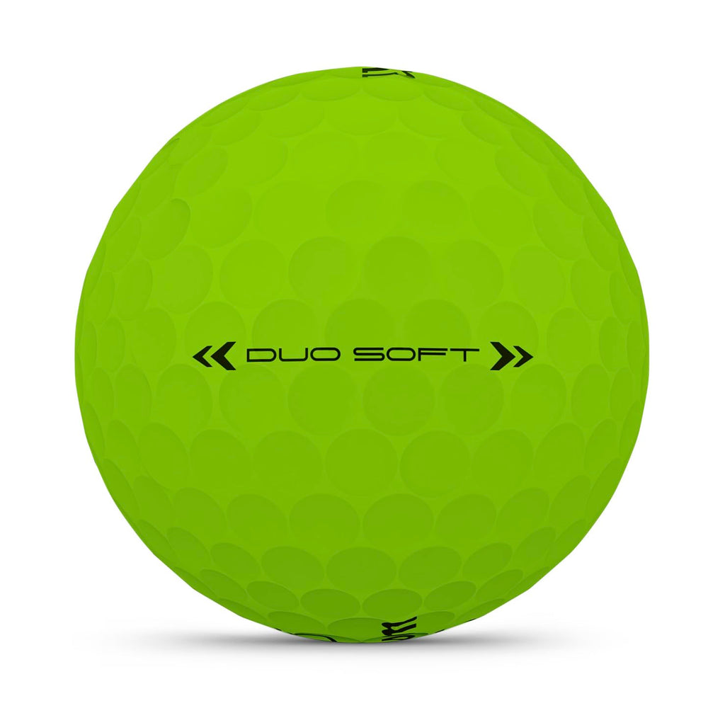 Wilson 2025 Duo Soft Golf Balls - Green, 12 Balls