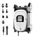 BAVIZZN 22PSI Electric SUP Pump, 12V DC Car Powered Paddle Board Pump with Accurate LCD Gauge & Reliable Auto-Off, Dual Stage In