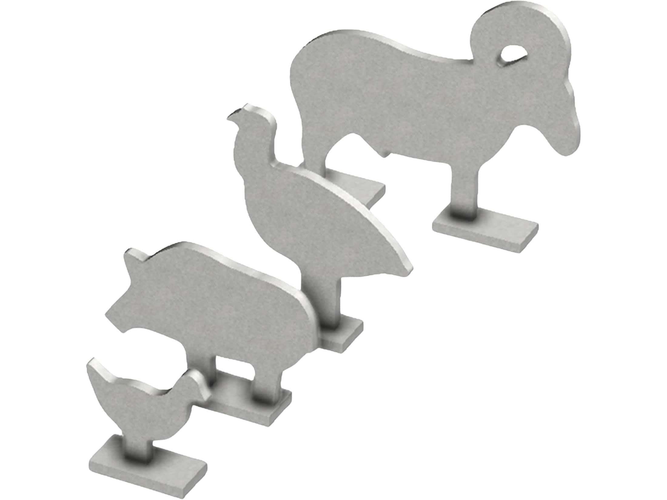 Birchwood Casey Silhouette Knock Over Targets(4 Pack)