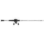 Abu Garcia Vengeance Low Profile Baitcast Reel And Fishing Rod Combo, Black/Silver, 7' - Medium Heavy - 1Pc- Right-Handed