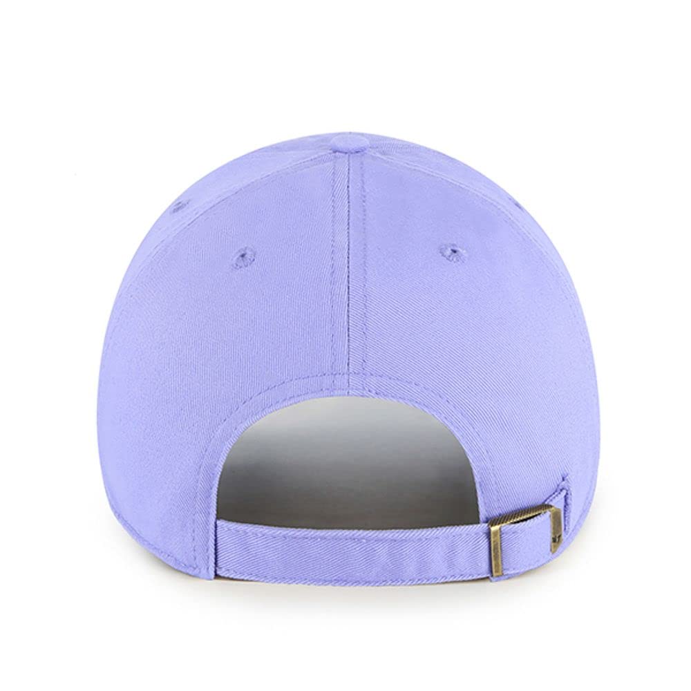 '47 New York Yankees Adjustable Cap Clean Up Mlb, Purple, One Size