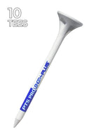 3-1/4'' Maxxpro Oversized Plastic Golf Tee, 10 Ct, White