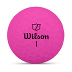 Wilson 2025 Duo Soft Golf Balls - Pink, 12 Balls