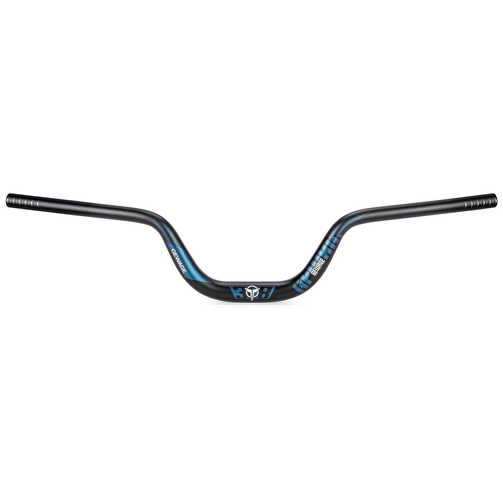 31.8 Bike Handlebar - 25mm, 55mm, 70mm, 90mm,120mm Riser Handlebar - 780mm Aluminium Alloy Mountain Bike Bicycle Handlebars (120