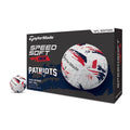 TaylorMade Golf Speed Soft Ink NFL New England Patriots Dozen