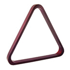 Gse Solid Wood Billiard 8-Ball Triangle & 9-Ball Diamond Pool Ball Racks For 2-1/4'' Pool Balls (Mahogany Triangle Rack)