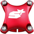 Spank Spike Race 2 Shot-Peen Anodized Mtb Bicycle Stem (Red, 35Mm), Lightweight And Strong Alloy Stem For Mountain Bike, Mountai