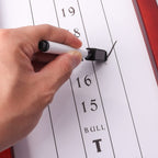 Gse Dry-Erase Dart Scoreboard For Dart Board Cricket And 01 Dart Games With Marker (Dry-Erase Scoreboard)