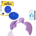 PRO365 Tummy Twister & Pelvic Floor Trainer Combo | Waist Twisting Disc with Thigh & Hip Strengthener | Full Body Toning, Core W