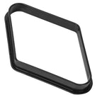 Gse Black Plastic Billiard Pool Ball 8-Ball Triangle Racks / 9-Ball Diamond Pool Ball Racks Fit Standard 2-1/4'' Billiard Pool B