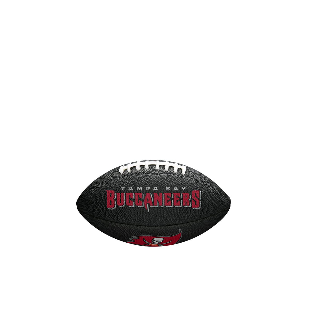 Wilson Sporting Goods Nfl Tampa Bay Buccaneers Team Logo Football , Black, Mini Size
