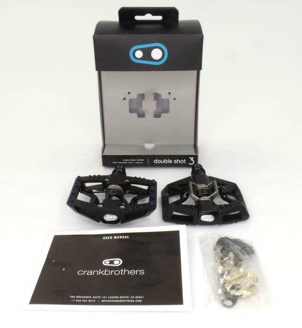 Crankbrothers Mtb Pedals Double Shot 3 Black