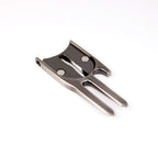 Golf Divot Repair Tool. Golf Ball Marker. Birdicorn 6-In-1 Golf Divot Tool (Heavy Silver)