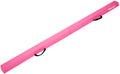 Fitvids 8 Ft Folding Balance Beam Gymnastics Floor Beam With Anti-Slip Bottom And Carrying Handles, Pink