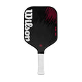 Wilson Fierce Pro 13Mm Pickleball Paddle - Grip Size 2-4 1/4'', Black/White/Red