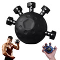 Tamqusak Eagle Claw Hand Grip Strengthener Ball, 2045Kg Resistance, Finger Exerciser For Athletes, Climbers, Musicians, Black