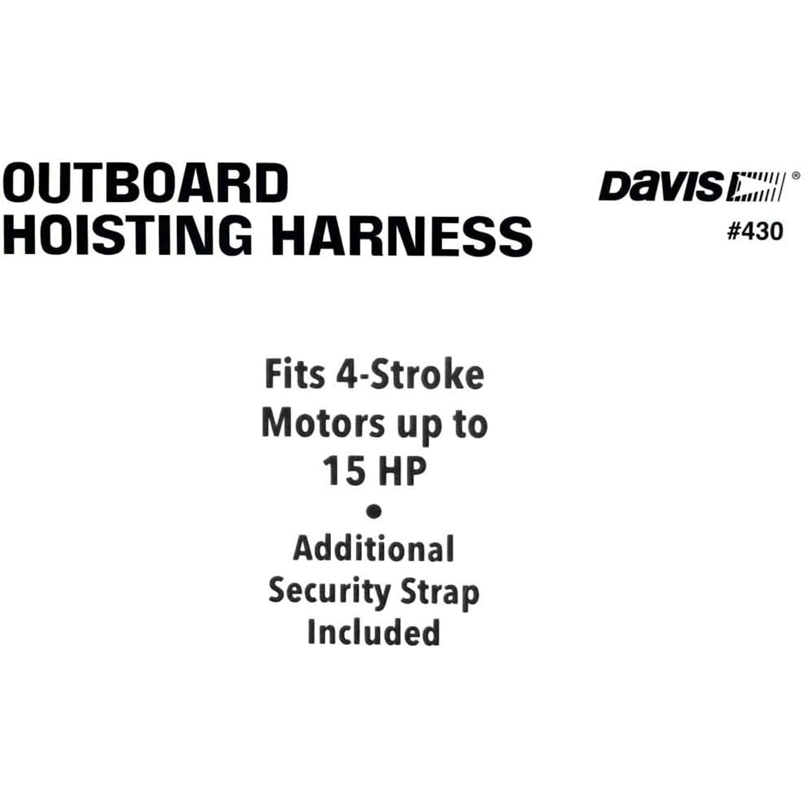 Davis Motor Caddy Outboard Hoisting Harness -