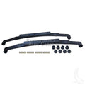 Performance Plus Carts Ezgo Txt Golf Cart Heavy Duty Dual Action Rear Leaf Spring Set 1995-Up